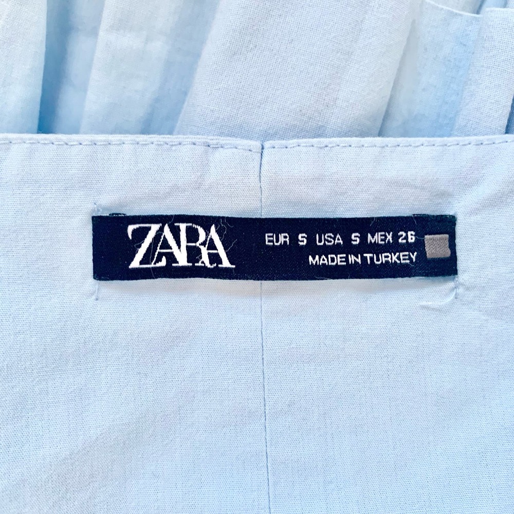 Zara Peplum Crop Top - Picture 3 of 3